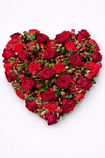 Mixed Flower Heart - At Sarah Coxon Floral Design we are delighted to present this product available for flower delivery in Mid and North Norfolk. 

A mixed flower heart is a modern twist on a traditional funeral tribute. It is full of mixed flowers, which includes Roses, Spray Carnations and other flowers which have been thoughtfully selected to complement the design. It is edged in hand pleated ribbon in a colour co-ordinating waterproof ribbon. 

The flowers are arranged in water retaining foam (oasis) to ensure maximum freshness. 

Standard - approx size 14"

Deluxe - approx size 17"

Luxury - approx size 19"

We deliver directly to all of the local funeral directors and will contact them to confirm a delivery time. 

Our flowers at Sarah Coxon Floral Design arrive fresh from the Dutch auctions every day so you can be rest assured we are using the best quality of flowers available. 

If you would like to choose a colour scheme, please state this in the special request box. . If no colours have been selected we will use the same colours as the picture.