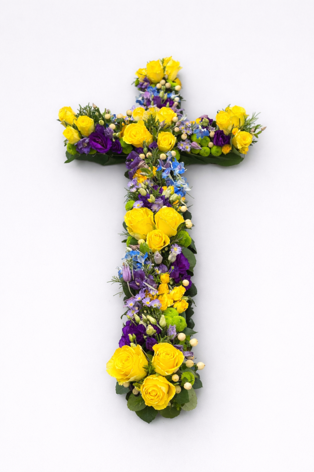 Mixed flower cross