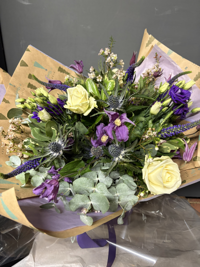 Maison Hand Tied Bouquet - This stunning and classical hand tied bouquet.